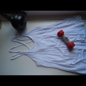 Workout White Tank Top!